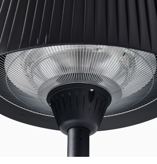 Oscillating space heater