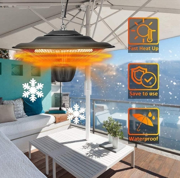 Technical Analysis of 1500W Infrared Ceiling Heaters for Semi Outdoor Environments